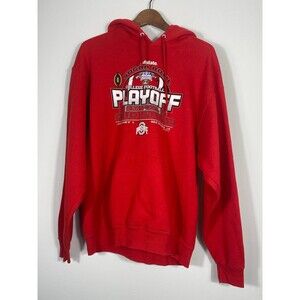 Ohio State Buckeyes 2015 Sugar Bowl Playoff Hoodie – Red, Size L